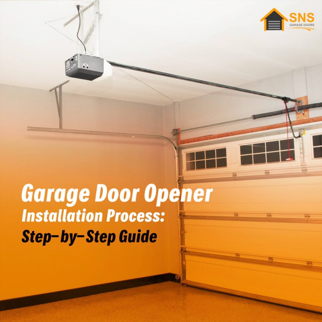garage door opener installation process